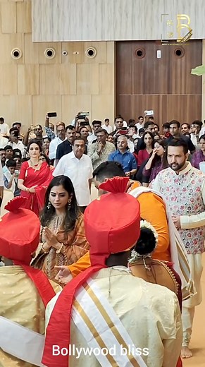 293K views · 2.2K reactions | Isha Ambani with husband,Akash Ambani with wife ,given silver gifts to newly weds couple | Bollywood Bliss | Facebook