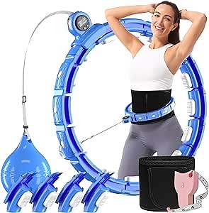 Cozylady Smart Weighted Workout Hoop for Adult Weight Loss-123