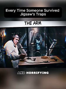 Every Time Someone Survived Jigsaw's Traps #tiktok #viral #trending #hottopic #foryou