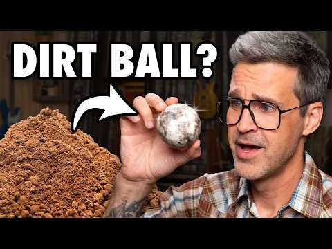 We Try Making A Shiny Mud Ball (光る泥だんご)