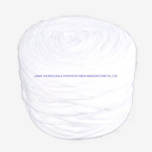 [Hot Item] 3D Polyester Tops in Raw White for Spinning