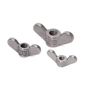 [Hot Item] 304 Stainless Steel Wing Nut Hand Tightening Nut