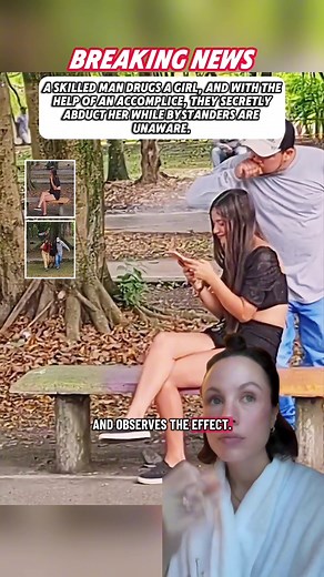 A skilled man drugs a girl, and with the help of an accomplice, they secretly abduct her while bystanders are unaware.#scary #horrortok #trending #viral #scarytiktoks