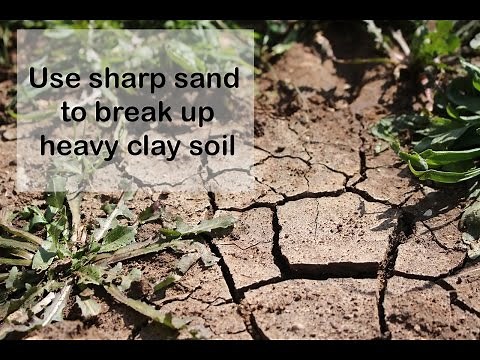 Breaking up clay soil