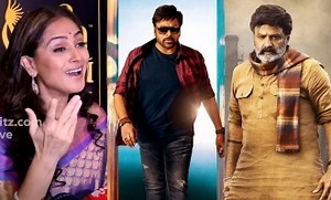 Yesteryear Actress Simran Heaps Praises on Mega Star Chiranjeevi and Natasimha Balakrishna | IndiaGlitz