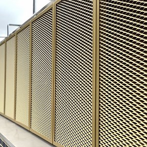 [Hot Item] Decorative Expanded Metal Mesh for Balcony Railing with Powder Coated Finish