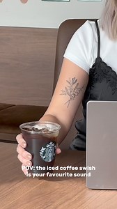 3.6K views | The most satisfying part of your coffee break, that sound when the ice just hits right... we cant get enough! 奈☕️ | Starbucks Australia | Facebook