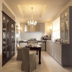 [Hot Item] Foshan Custom Wooden Veneer Paint Laminated Kitchen Base Designs