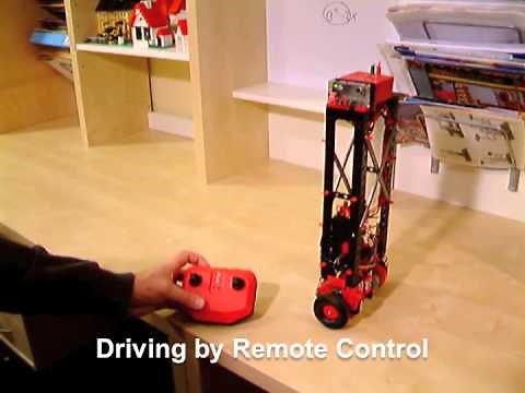 FischerTechnik Balancing Robot on Wheels
