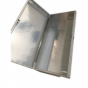 [Hot Item] Aluminum Checker Plate Ute Tool Storage Box for Pickup Trucks /Welding Fabrication
