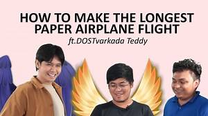 WATCH: Gusto mo rin bang makagawa ng eroplanong papel na pang Guinness World Record? Tara! Samahan ang ating DOSTvarkada sa paggawa ng napakadali at kakaibang paper airplane. #ExperTalkScienceOfFlight #ScienceForThePeople #OneDOST4U | DOSTv