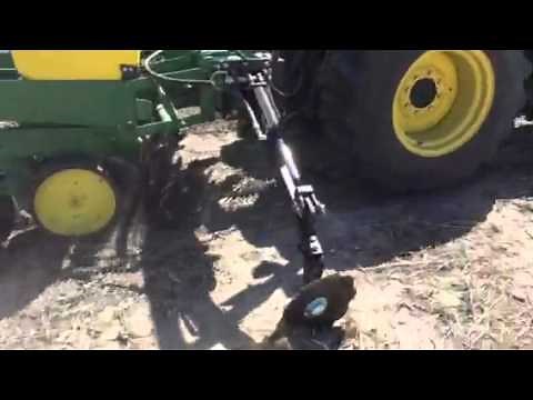 Sharktooth row cleaners in action