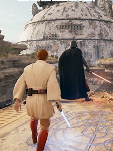 How to Push Vader Off a Cliff in Star Wars