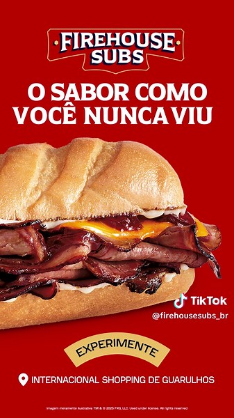 Quando a fome bate, só FireHouse pode apagar esse fogo. FireHouse subs já chegou pra geral conhecer.