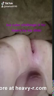 Ice dildo Chalange