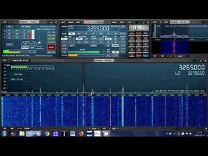 WBCQ Testing 3265 Khz Shortwave received sdrplay RSP1A receiver