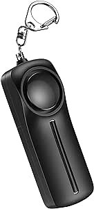AMIR Safe Sound Personal Alarm Keychain for Women Protection - Safety Siren Keychain Loud Alarm - Personal Alert Device - 130 dB Emergency Security Alert Key Chain Whistle