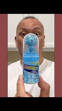 👂 ASMR PUPPYPALZ LOLLIPOP & CANDY POWDER BLUE RASPBERRY FLAVOR AND EATING SOUNDS 👂ORIGINAL LENGTH 👂