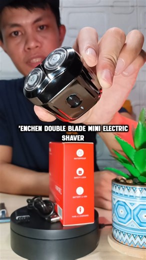 Magnetic Double Blade Mini shaver from Enchen Philippines #shaver #enchentravelshaver #enchenshaver #enchenmini6 #enchenminishaver #portablerazor #shaverformen #travelessentials #reels #reelsvideo | Maninipit Vlogs