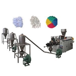 [Hot Item] Machinery Sjsz65/132 PVC Compound Granulating Line Plastic Hot Die Face Cutter Pelletizing Machine Granulating Line