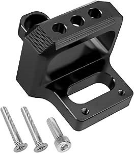 3 Port Solenoid Valve Mount Holder Bracket Kit Fits for Mac AEM Boost Controller, CNC Billet Aluminum Boost Control Solenoid Bracket