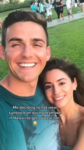 119K views · 932 reactions | HORRIBLE decision沈 #couplegoals #sunburn #relatable #honeymoon #throwback #reels | The Scott Family | Facebook