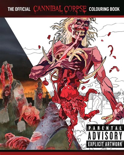 Cannibal Corpse Have Made A Colouring Book