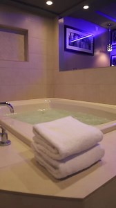 4 comments | Get ready to be mesmerized in this 535 sq ft, two-room suite! Featuring a king bed surrounded by playful mirrors, a spa tub built for two, a dreamy spa shower with not one, not two, but three rainheads, and vibe lighting that sets the mood just right. This isn't just a suite—it's an experience. Let yourself be swept off your feet and dive into something extraordinary!128-293 Hypnotic, AMBIANCE https://www.verycoolrooms.com/ambiance.aspx | Ambiance Suites | Facebook