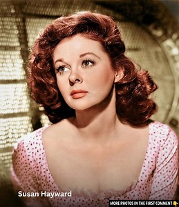 Uncover unique images of Susan Hayward, the iconic Hollywood star of the 1940s and 1950s! Celebrated for her incredible talent and bold performances, these photographs showcase her remarkable aura both in films and in her private life. ✨ Do you want to know about this actress's remarkable journey and legacy? Take a look at the first comment below! | Update360 | Facebook
