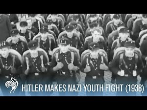 Hitler Makes Nazi Youth Fight Each Other (1938) | War Archives