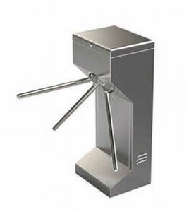 [Hot Item] Vertical Stainless Steel RFID Half-Height Security Gate for Secure Access Control