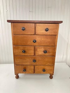 Antique Apothecary Chest, Antique Eight Drawer Cabinet, Rustic, Solid Wood Cabinet, Antique Lingerie Chest, Side Table, Farmhouse Decor, - Etsy