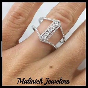 Malinich Jewelers Wow Factor! Enjoy your Stunning Ring, Happy birthday! | Malinich Jewelers