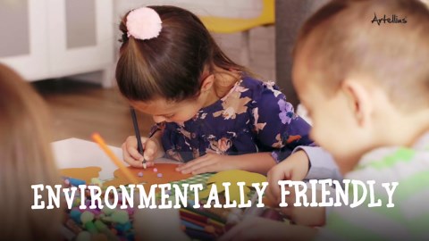 Artellius - Purple Glitter Hot Glue Sticks 4" x.27" (100 Bulk Pack) - Ultra Bond Hot Melt Adhesive Mini Glue Sticks for All temperature Glue Guns