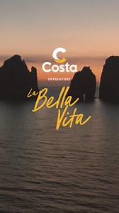 1.4K views | Den Sonnenaufgang genießen – mit einem echten Espresso in der Hand und den Felsen von Capri vor Augen. Nur mit Costa.#Lebelabellavita | Costa | Facebook