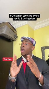 28K views · 3K reactions | POV: when you have a very hectic and boring class | Noma Richard | Facebook