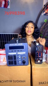 300 & 600 watt portable solar generator available now Few pieces left #solargenerator #powerstation | Essentials by Ada