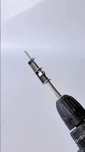 Spring-type screw positioning bit#Spring-positioned bits#Woodworking tools#Practical