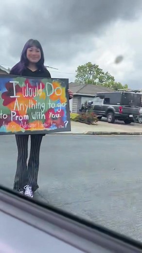 Lesbian Promposal ft. Adrienne Lenker | Heartwarming Surprise