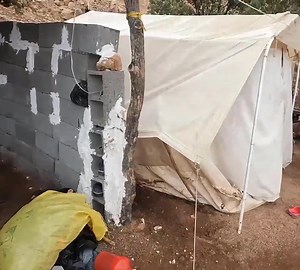 Heavy Rain in the Nomadic Camp | Village Cooking