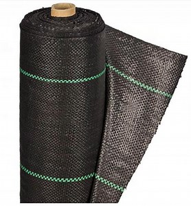 [Hot Item] Polypropylene Woven Weed Barrier Landscape Fabric Ground Cover Black Garden Fabric Roll