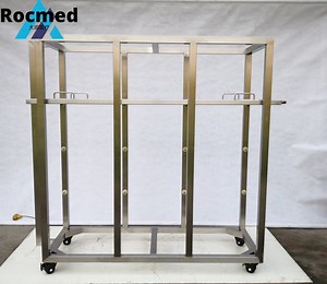 [Hot Item] Factory Metal Funeral Body Equipment Corpse Storage Bodies Morgue Storage Rack Supplier/Multilayer 304 Stainless Steel Mortuary Rack Price