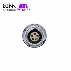 [Hot Item] Qm B Series Meg ODU Socket Push Pull Militarys RJ45 M12 Connector Banana Plug Socket Terminal Connector