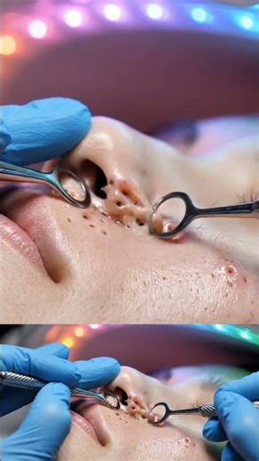 Spa rainbow lamp extraction | multi pore burst sequence