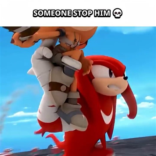 Knuckles DESTROYS Sticks 💀 #sonic #memes