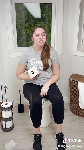 Do you want to see how I made this realistic toilet cake? #isitcake #toiletcake #realisticcake #sugargeekshow