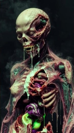 Inside the Alien Body 😱 Extreme Horror #shorts