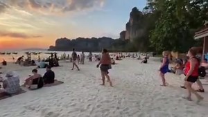 2.1K views · 72 reactions | Railay Beach Sunset  | Thailand Travel | Facebook