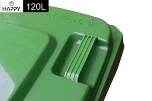 [Hot Item] 120L Commercial Wheelie Bin with Foot Pedal - Heavy-Duty for Restaurants/Hotels