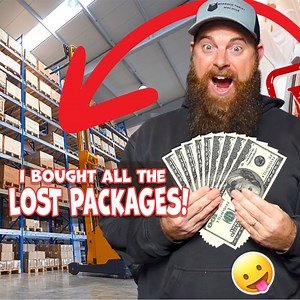 5.8K views · 157 reactions | We Bought a Lot of Packages That Were Claimed Lost | The Bearded Thrift Machine | Facebook